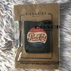 New Coach x Pepsi Cola Card Holder